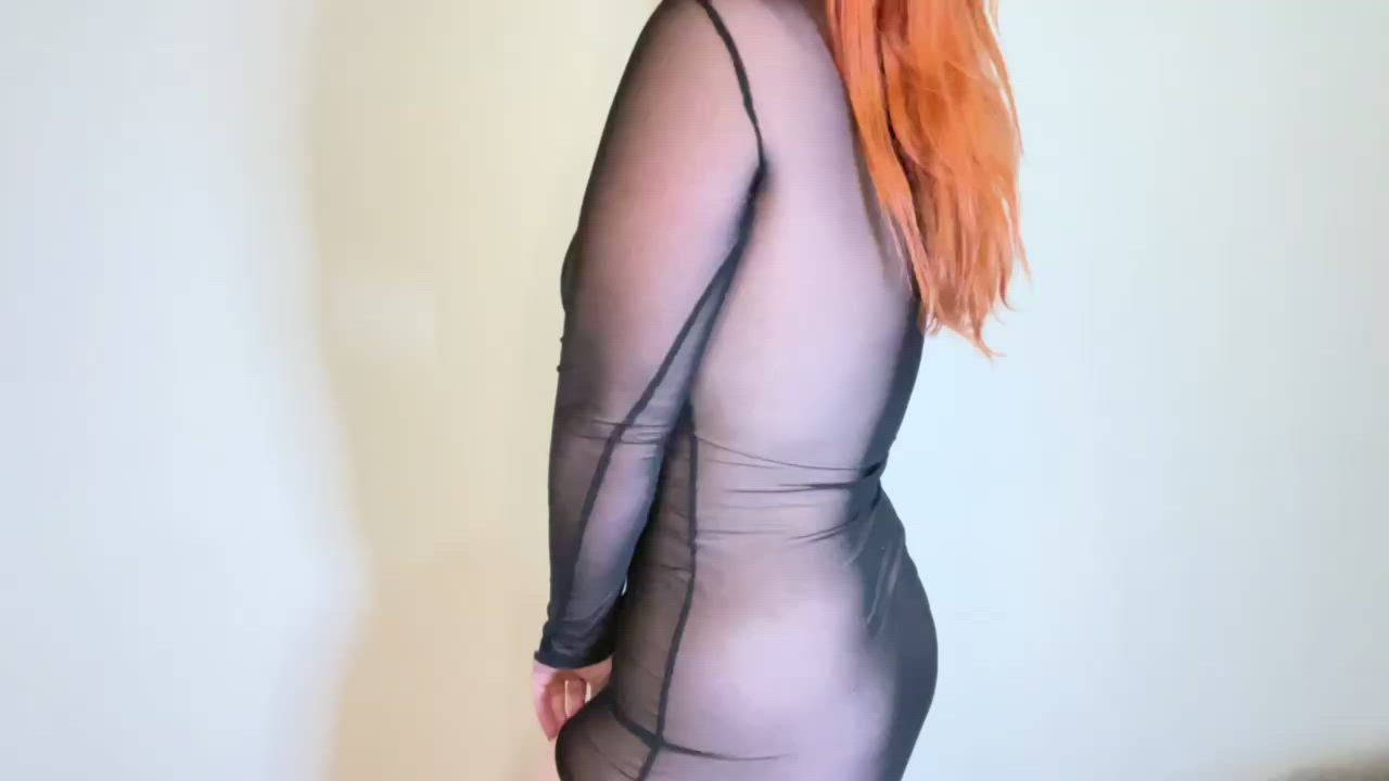 Love a slutty mesh dress 💦