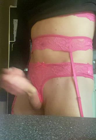 Sometimes sissies cum too 🙊