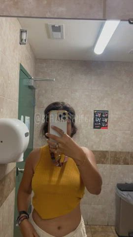 boobs brunette exhibitionism exhibitionist grabbing latina natural tits onlyfans