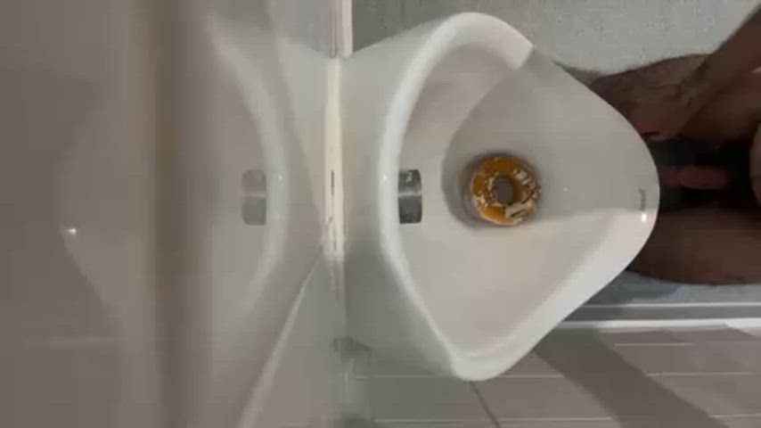 piss pissing sissy toilet gif