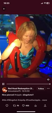 caught nipple nipslip r/nsfwfunny gif