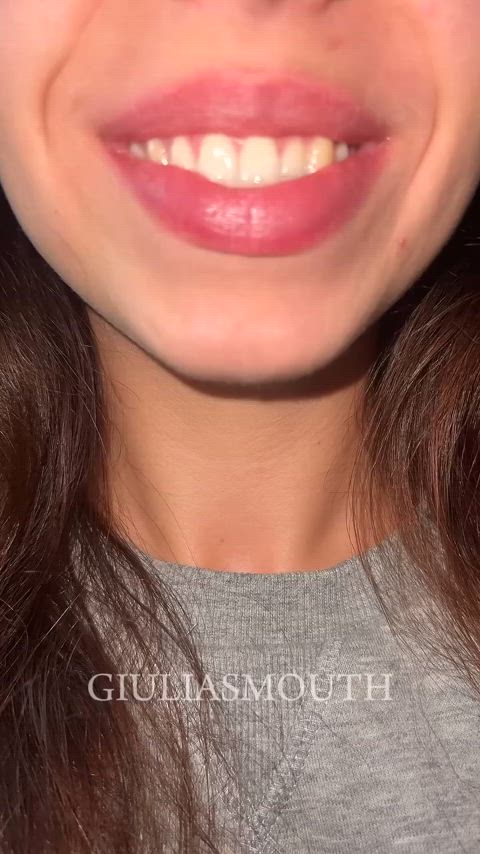 long tongue tongue tongue fetish gif