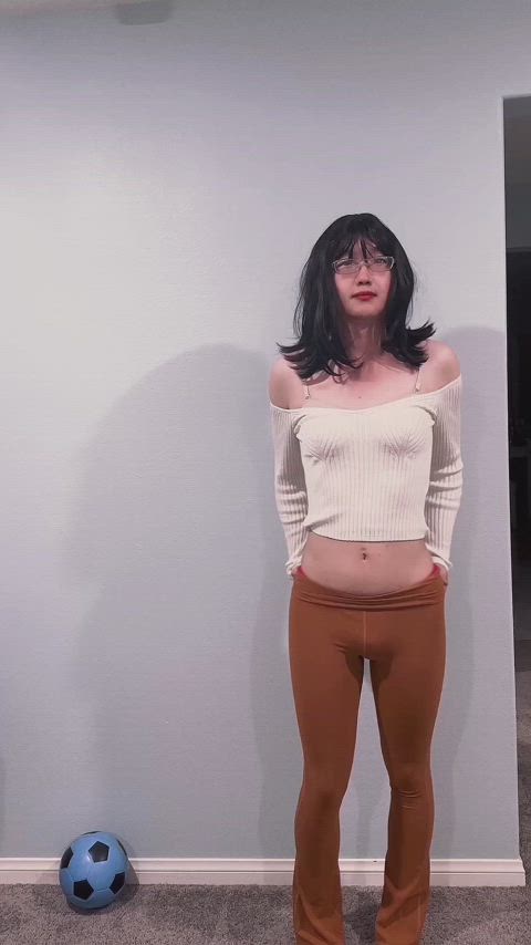 trans sissy femboy sissy slut trap feminization gif