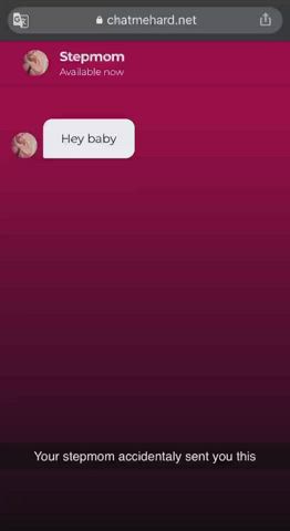 When your stepmom accidentally sends you a video… and that’s not your dad on