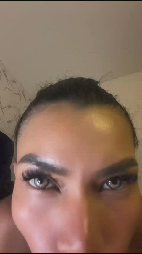 asmr green eyes latina gif