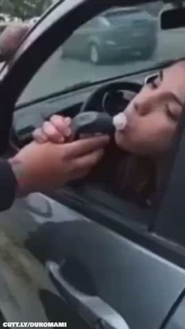 Amateur Blowjob Funny Porn Goddess Latina NSFW Public Sucking r/NSFWFunny gif