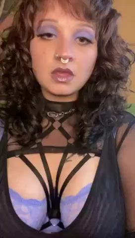 ahegao long tongue spit tongue fetish gif