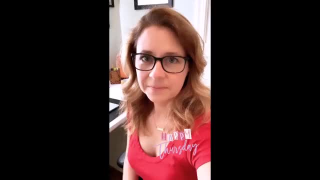 Glasses Jenna Fischer gif