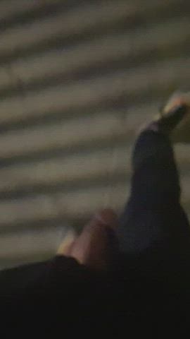 Walking home with my dick out again