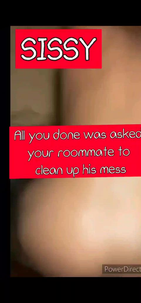 backshots sissy sissy slut sissycaption gif