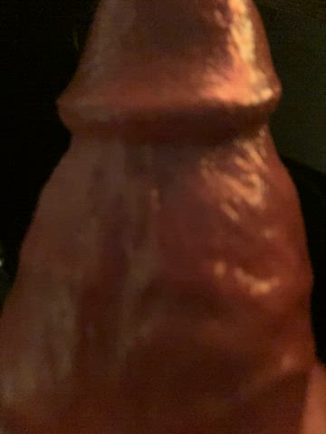 it feels so amazing to edge my big cut cock