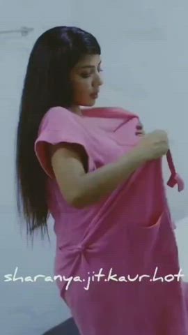 boobs bra ebony indian natural tits panties pornstar stripping gif