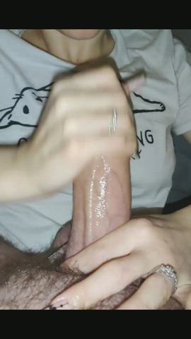 Cock all shined up and ready to POP! 💦👅