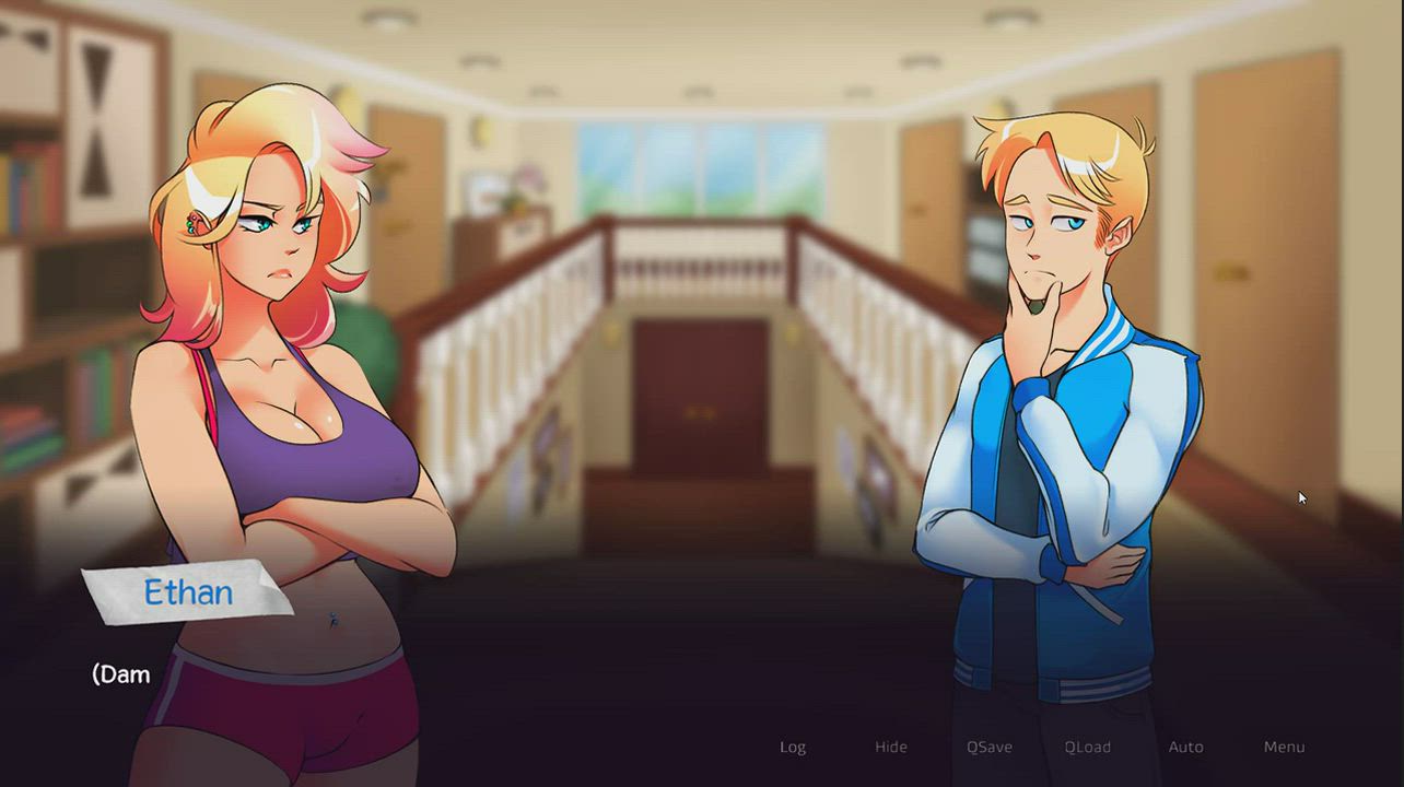 Animation Anime Big Tits Groping Sister gif