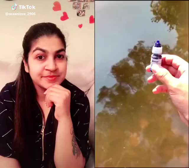  #duet with @samicomparte #beautiful #pink #lake #tiktokindia #tiktokusa #foryou