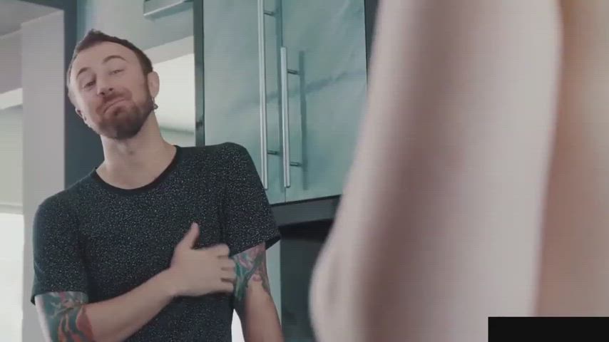 kitchen lena paul topless gif
