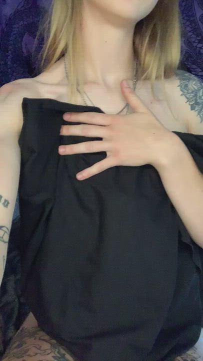 Barely Legal Striptease Tattoo Tease gif