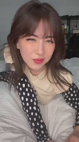asian cute lingerie tiktok gif
