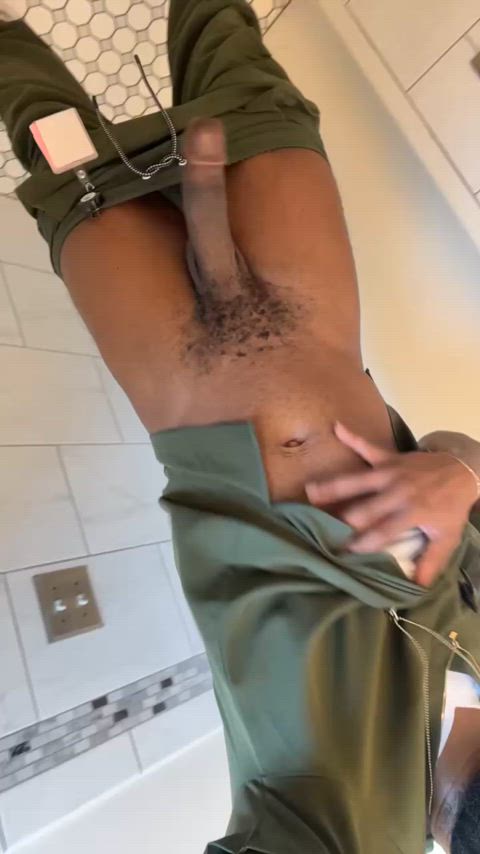 bbc big dick handjob jerk off nurse solo gif