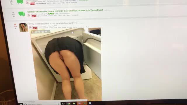 sucking dick under desk 02- kaci lee daigle