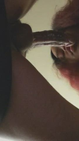Big Dick Deepthroat Sloppy gif