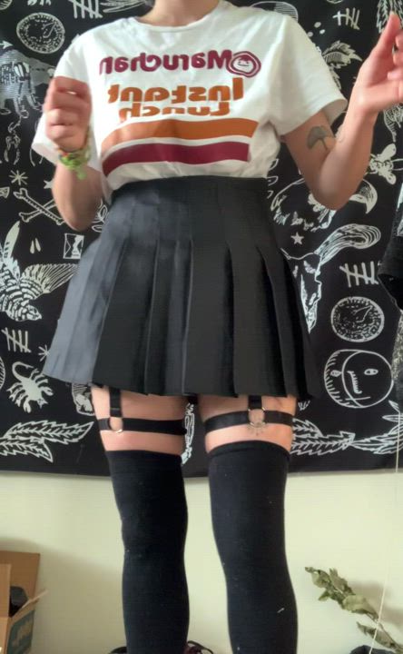 Femboy Gay Skirt gif