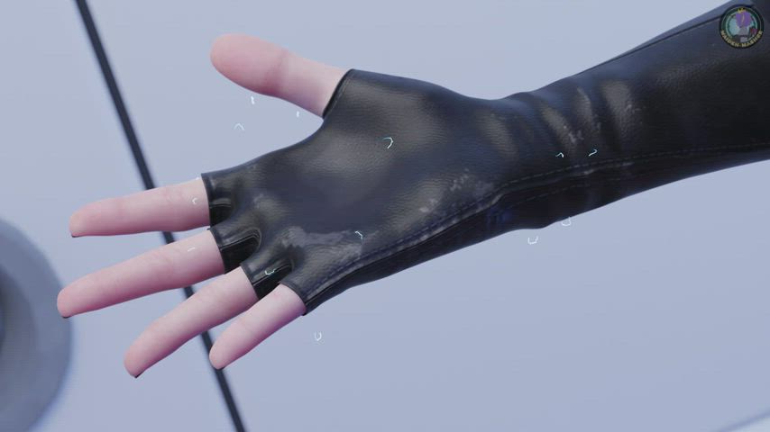 3D Animation Big Tits Thighs gif