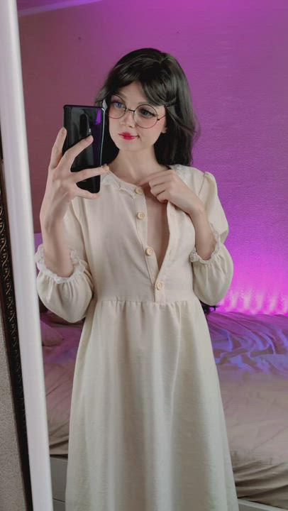 I've dressed up for you, Onii-chan (⁄ ⁄•⁄ω⁄•⁄ ⁄)
