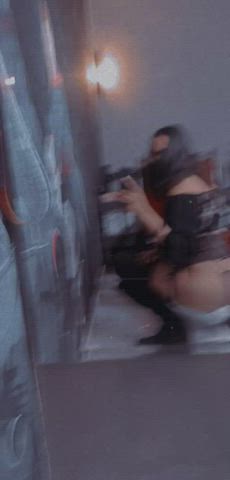 ass boots petite gif