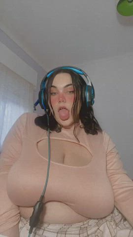 A busty e girl