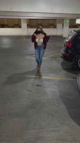 Parking lot flashing