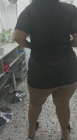 Big Ass Boobs Booty Curvy Spanking gif