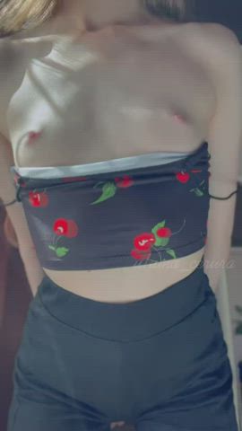 Are my tits too tiny to be sexy?🍒