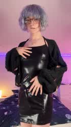 hey , i think theres something under my dress...