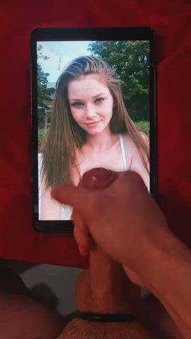 Cock Cumshot Tribute gif
