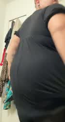 Black tights, pink panties