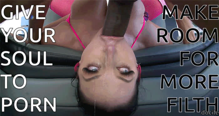 bbc bimbo deepthroat face fuck hypnosis sissy gif