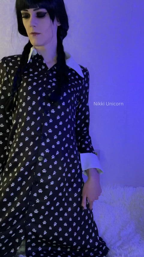 Wednesday Addams cosplay
