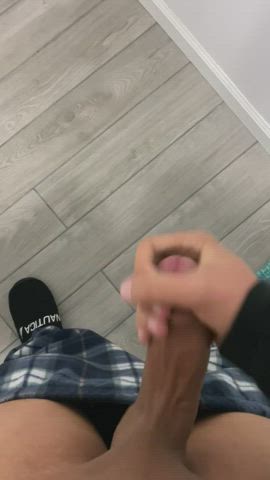 Cock Cum Masturbating Solo gif