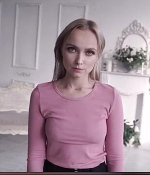 Tease with the clothes on...Petite European Blonde