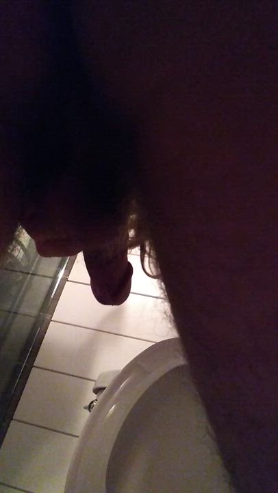 I bet you're wondering what pissing looks like from this perspective...