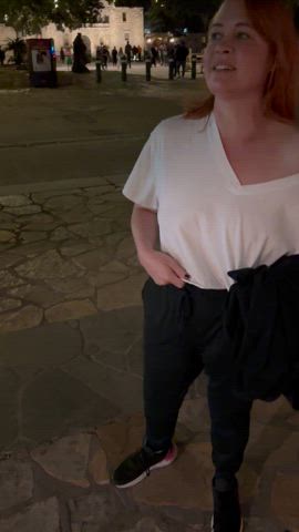 areolas flashing public gif