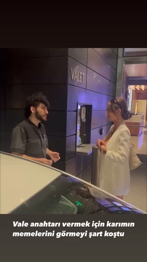 big tits public turkish gif