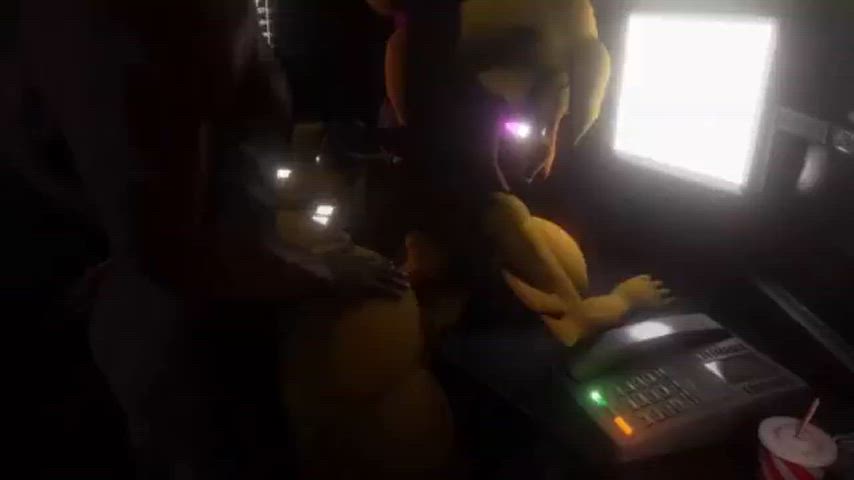 anal big dick furries furry office gif