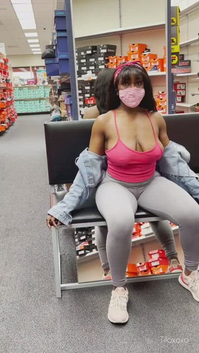 I love going shoe shopping!