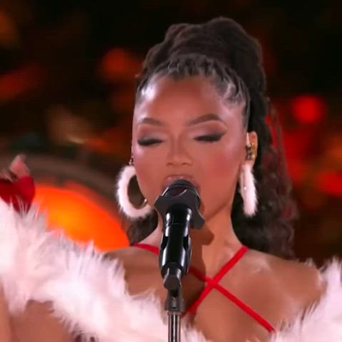 boobs celebrity ebony gif