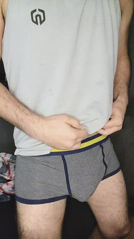oh no, you walked in on me changing