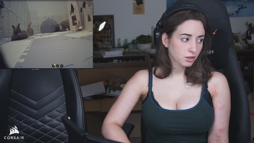 Adjusting Herself