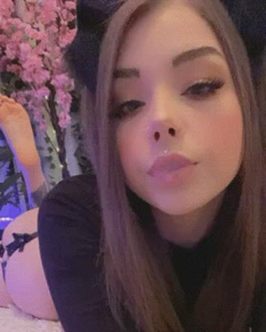 Ahegao Ass Babe Cum Thong TikTok gif