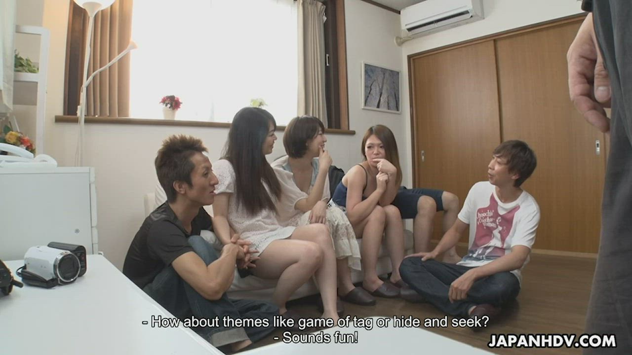 Sex party fun with Koko Hirose, Nanase Tsugu, and Aiko Suzuhara today
